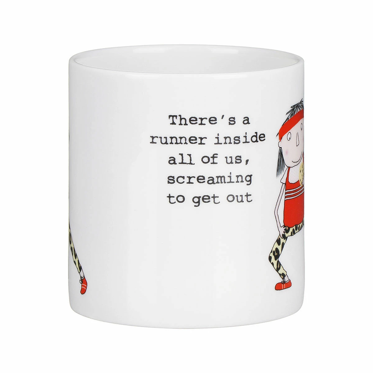 Rosie Made A Thing ‘Runner Inside’ Mug 4 Rosie Made A Thing ‘Runner Inside’ Mug - Image 2