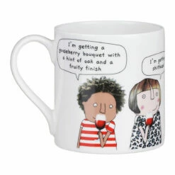 Rosie Made A Thing ‘Sh*t Faced’ Mug -Campus Gifts Sales mclaggan smith rosie made a thing qrh54 shitfaced mug 3