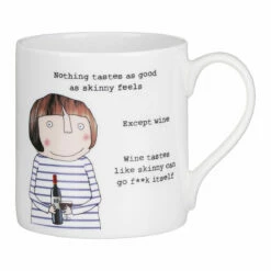 Rosie Made A Thing ‘Except Wine’ Mug