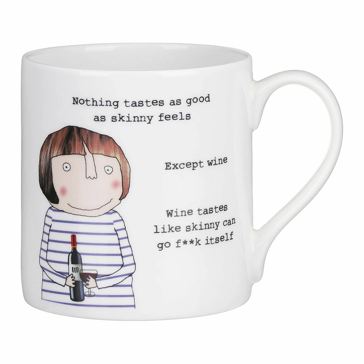 Rosie Made A Thing ‘Except Wine’ Mug 3 Rosie Made A Thing ‘Except Wine’ Mug