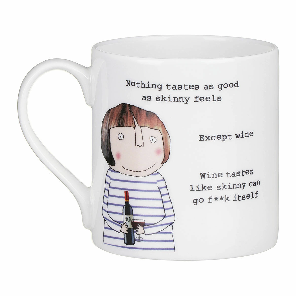 Rosie Made A Thing ‘Except Wine’ Mug 4 Rosie Made A Thing ‘Except Wine’ Mug - Image 2