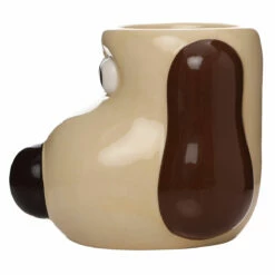 Wallace & Gromit– Gromit Shaped Mug -Campus Gifts Sales mugdaa01 wallace gromit gromit shaped mug 3