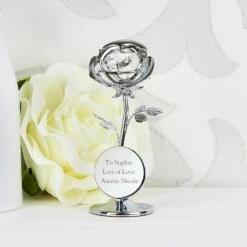 Personalised Crystocraft Rose Ornament 18 Personalised Crystocraft Rose Ornament -Campus Gifts Sales p0104i34 pmc personalised crystocraft rose ornament 4