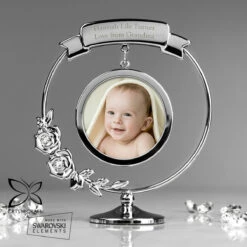 Personalised Crystocraft Photo Frame Ornament -Campus Gifts Sales p0104m23 personalised crystocraft photo frame ornament 3