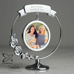 Personalised Crystocraft Photo Frame Ornament -Campus Gifts Sales p0104m23 personalised crystocraft photo frame ornament 4