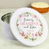 Personalised Springtime Cake Tin -Campus Gifts Sales p0104m72 1