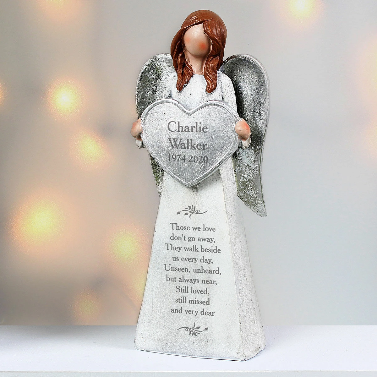 Personalised Memorial Angel Ornament 5 Personalised Memorial Angel Ornament - Image 3