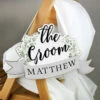 Personalised ‘The Groom’ Wooden Hanging Decoration 1 Personalised ‘The Groom’ Wooden Hanging Decoration -Campus Gifts Sales p071194 personalised the groom wooden hanging decoration 1