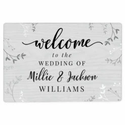 Campus Gifts Sales -Campus Gifts Sales p0804a64 personalised welcome metal sign 2