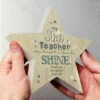Personalised ‘My Star Teacher’ Rustic Wooden Star Decoration 2 Personalised ‘My Star Teacher’ Rustic Wooden Star Decoration -Campus Gifts Sales p1011f71 2