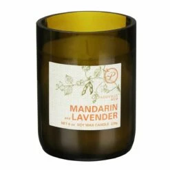 Paddywax Eco 226g Mandarin And Lavender Green Recycled Glass Soy Candle 9 Paddywax Eco 226g Mandarin And Lavender Green Recycled Glass Soy Candle -Campus Gifts Sales paddywax eg02eu eco mandarin lavender recycled glass candle 02