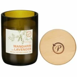 Paddywax Eco 226g Mandarin And Lavender Green Recycled Glass Soy Candle 10 Paddywax Eco 226g Mandarin And Lavender Green Recycled Glass Soy Candle -Campus Gifts Sales paddywax eg02eu eco mandarin lavender recycled glass candle 03