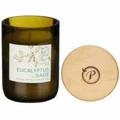 Paddywax Eco 226g Eucalyptus And Sage Green Recycled Glass Soy Candle 10 Paddywax Eco 226g Eucalyptus And Sage Green Recycled Glass Soy Candle -Campus Gifts Sales paddywax eg13eu eco eucalyptus sage recycled glass candle 03