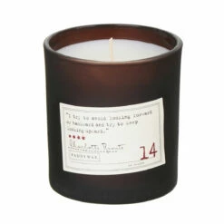 Paddywax Library 170g Charlotte Bronte Boxed Soy Candle -Campus Gifts Sales paddywax gl14eu library candle 2