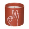 Paddywax Impressions 163g ‘OK’ Rosewater & Santal Soy Candle -Campus Gifts Sales paddywax im0506eu impressions candle