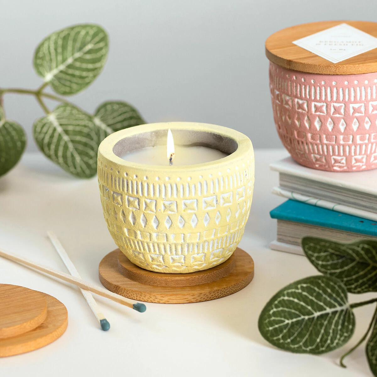 Paddywax Sonora 85g Fresh Meyer Lemon Concrete Soy Candle 4 Paddywax Sonora 85g Fresh Meyer Lemon Concrete Soy Candle - Image 2