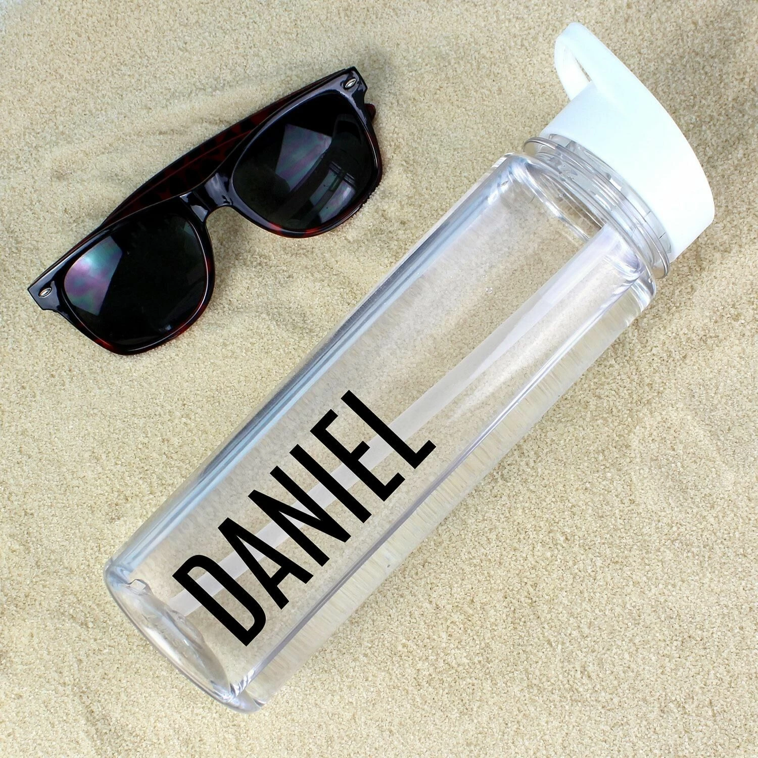 Personalised Black Letter Water Bottle 5 Personalised Black Letter Water Bottle - Image 3