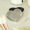 Personalised Floral Free Text Heart Trinket Box -Campus Gifts Sales pmc personalised p0102z22 floral free text heart trinket box 01