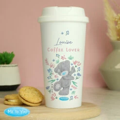 Me To You Personalised Floral Travel Mug 11 Me To You Personalised Floral Travel Mug -Campus Gifts Sales pmc personalised p0813b95 me to you floral insulated reusable eco travel cup 04