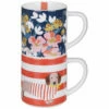 Joules The Bright Side Set Of Two Stackable Mugs -Campus Gifts Sales portico jls2193 joules the bright side set of two stackable mugs 1