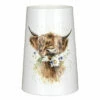 Wrendale Cow 'Daisy Coo' 20cm Vase -Campus Gifts Sales portmeirion wrendale wnrw4348 xl cow vase