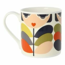 Orla Kiely Lady Stem Multi Large Mug 7 Orla Kiely Lady Stem Multi Large Mug -Campus Gifts Sales qok130c
