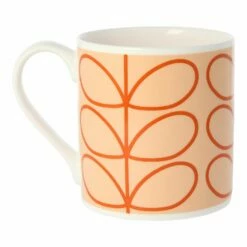 Orla Kiely Linear Stem Tomato Large Mug -Campus Gifts Sales qok133c