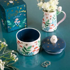 House Of Disaster Secret Garden Owl Jar -Campus Gifts Sales secjarow house of disaster secret garden owl jar ls