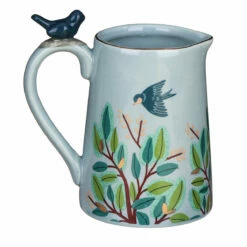House Of Disaster Secret Garden Bird Jug -Campus Gifts Sales secjugbd house of disaster secret garden bird jug 04