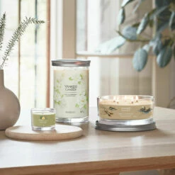 Yankee Candle White Gardenia Signature Large Tumbler Candle 9 Yankee Candle White Gardenia Signature Large Tumbler Candle -Campus Gifts Sales ss23 signature collection lifestyle 1 1