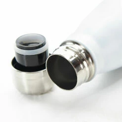 Eco Chic White Scatty Scotty Dogs 500ml Thermal Drinks Bottle -Campus Gifts Sales t16wt eco chic thermal bottle 2