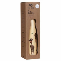 Campus Gifts Sales -Campus Gifts Sales t37 eco chic beige giraffe 500ml thermal drinks bottle 02
