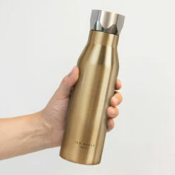 Ted Baker BOTLET Gold Water Bottle 7 Ted Baker BOTLET Gold Water Bottle -Campus Gifts Sales ted baker 258315 botlet gold water bottle lifestyle