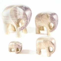 Tilnar Art Aluminark Brushed Silver Large Elephant Ornament -Campus Gifts Sales tilnar art aluminark brushed silver elephant ornament group