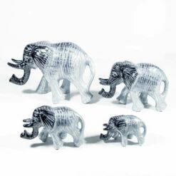 Tilnar Art Aluminark Brushed Walking Large Elephant -Campus Gifts Sales tilnar art aluminark brushed walking elephant group 1