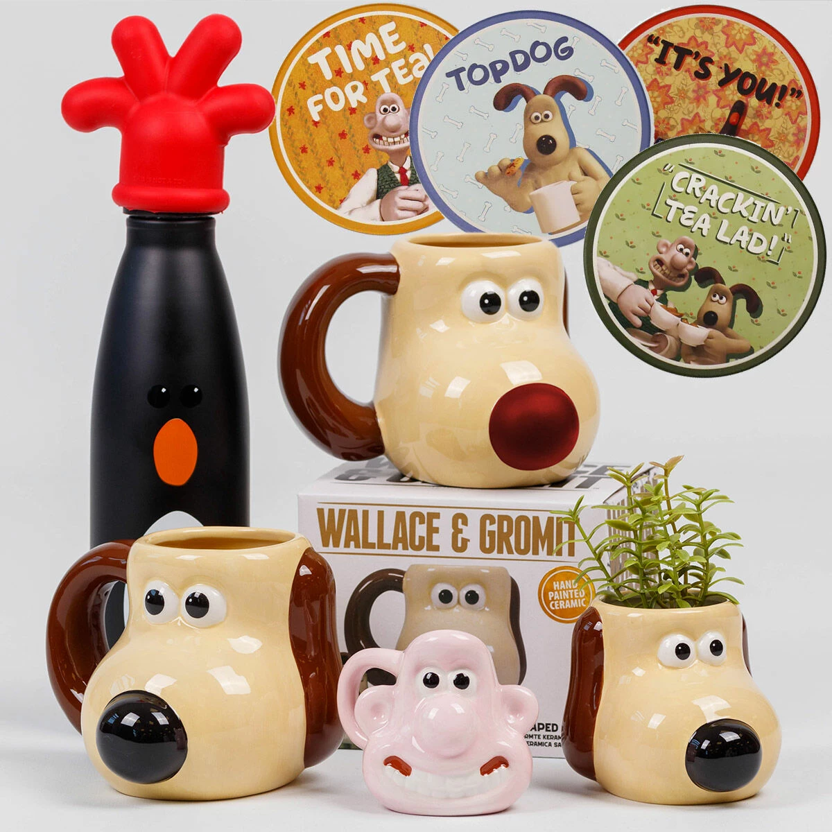 Wallace & Gromit– Gromit Shaped Plant Pot 8 Wallace & Gromit– Gromit Shaped Plant Pot - Image 6