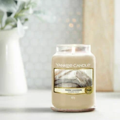 Yankee Candle Warm Cashmere Large Jar Candle -Campus Gifts Sales warm cashmere large jar