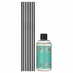 Sara Miller Chelsea Green Mandarin, Tuberose And Wild Musk 200ml Reed Diffuser -Campus Gifts Sales wax lyrical sm2202 sara miller chelsea green 200ml reed diffuser 3
