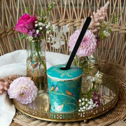 Sara Miller Chelsea Green Mandarin, Tuberose And Wild Musk 200ml Reed Diffuser -Campus Gifts Sales wax lyrical sm2202 sara miller chelsea green 200ml reed diffuser lifestyle 2