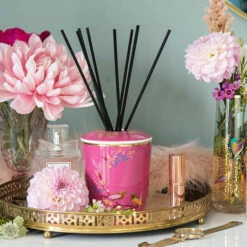 Sara Miller Chelsea Pink Sandalwood, Cardamom And Oud 200ml Reed Diffuser 10 Sara Miller Chelsea Pink Sandalwood, Cardamom And Oud 200ml Reed Diffuser -Campus Gifts Sales wax lyrical sm2203 sara miller chelsea pink 200ml reed diffuser lifestyle