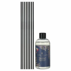 Sara Miller Chelsea Navy Amber, Orchid And Lotus Blossom 200ml Reed Diffuser -Campus Gifts Sales wax lyrical sm2204 sara miller chelsea navy 200ml reed diffuser 3