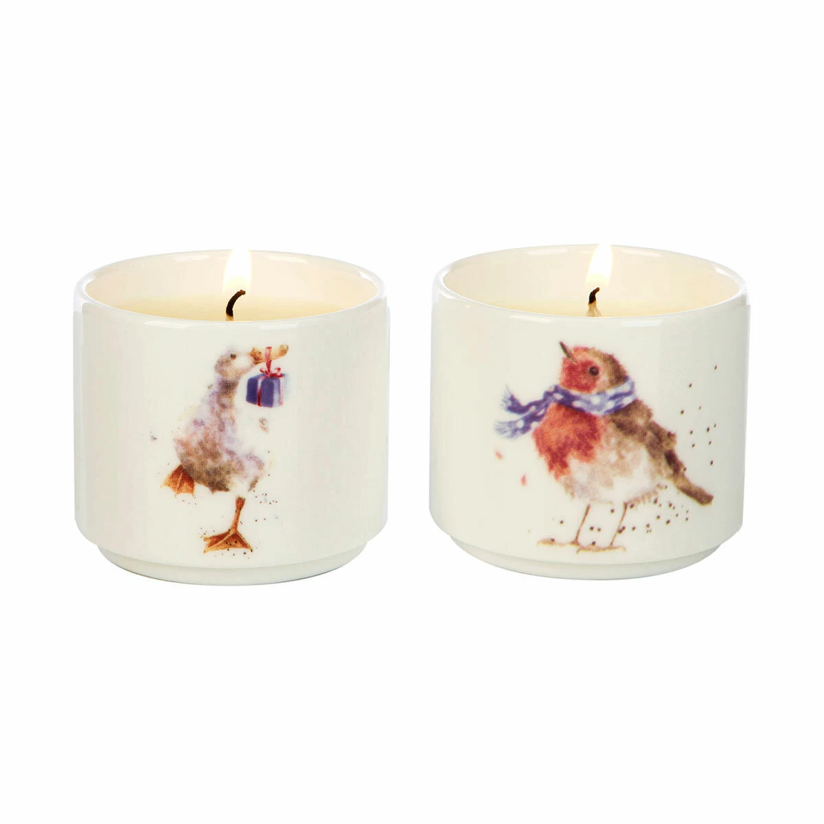 Wrendale Wonderland Mini Set Of 2 Ceramic Candles 4 Wrendale Wonderland Mini Set Of 2 Ceramic Candles - Image 2