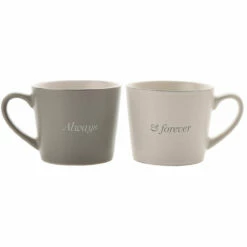 Widdop & Co Amore ‘Always & Forever’ Boxed Set Of 2 Mugs