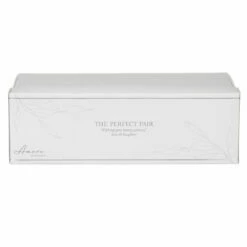 Widdop & Co Amore ‘Love You & Love You More’ Boxed Set Of 2 Mugs -Campus Gifts Sales widdop co am21925 amore set of grey and white mugs 25th anniversary 3 1