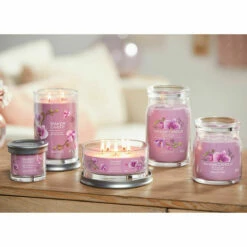 Yankee Candle Wild Orchid Signature Medium Jar Candle -Campus Gifts Sales wild orchids signature collection lifestyle 1 2
