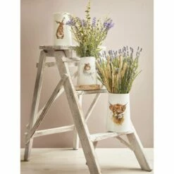 Wrendale The Hare And The Bee 17cm Vase 7 Wrendale The Hare And The Bee 17cm Vase -Campus Gifts Sales wrendale designs vases v1 1