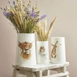 Wrendale Cow 'Daisy Coo' 20cm Vase 6 Wrendale Cow 'Daisy Coo' 20cm Vase -Campus Gifts Sales wrendale designs vases v2 2