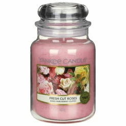 Yankee Candle Fresh Cut Roses Large Jar Candle