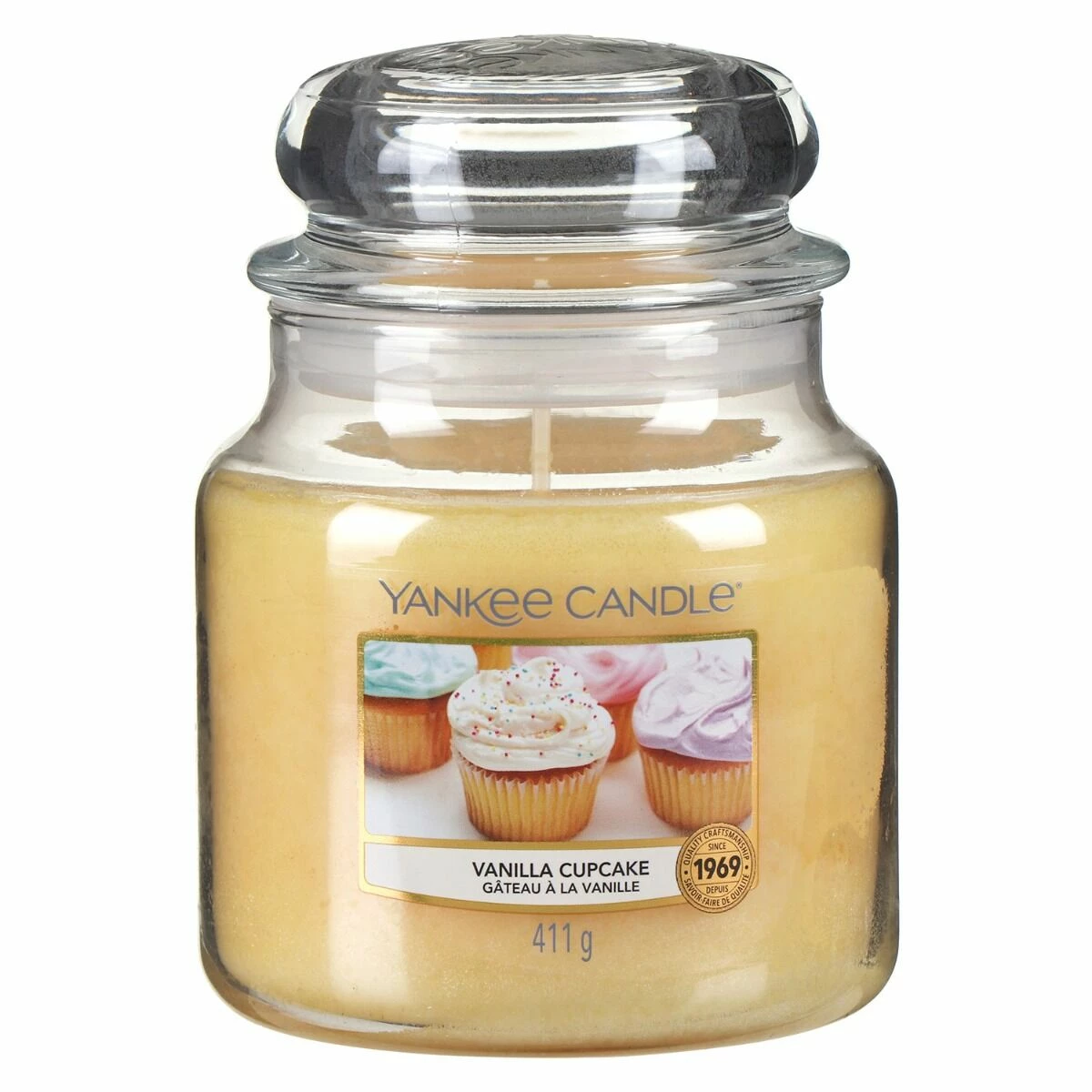 Yankee Candle Vanilla Cupcake Medium Jar Candle 3 Yankee Candle Vanilla Cupcake Medium Jar Candle
