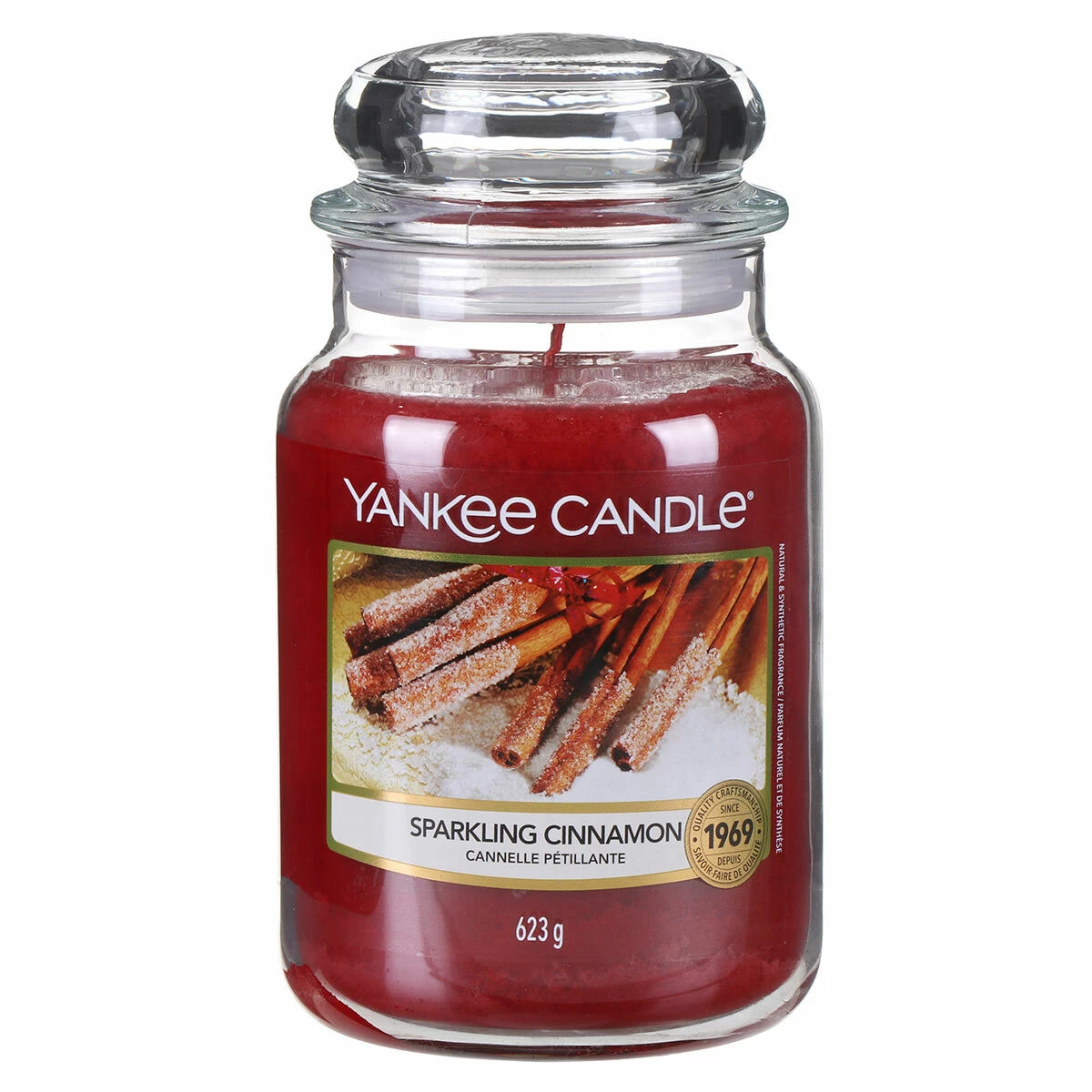 Yankee Candle Sparkling Cinnamon Large Jar Candle 3 Yankee Candle Sparkling Cinnamon Large Jar Candle